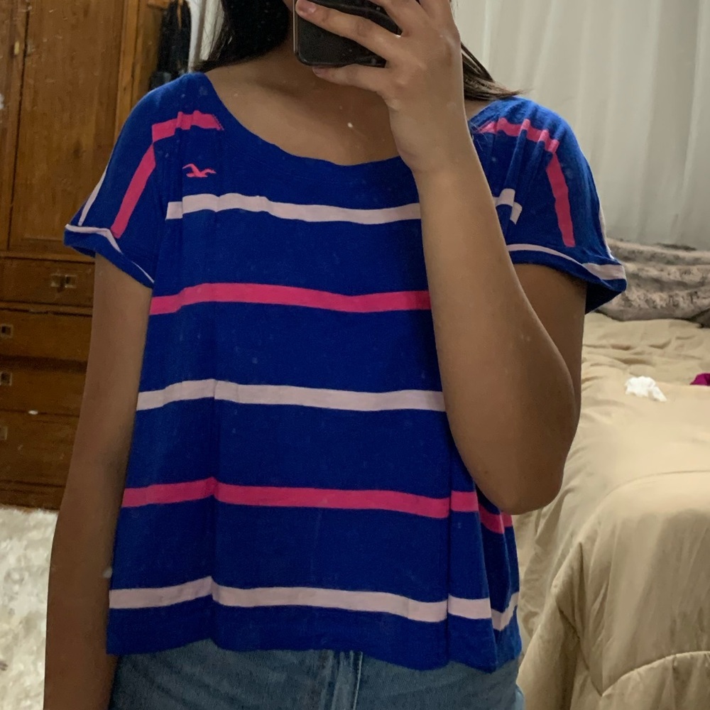 Hollister striped top